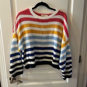 Harper Heritage Striped Women's Sweater Size M